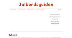 Desktop Screenshot of bastajulborden.se